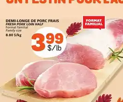 Marché Bonichoix FRAIS FRESH PORK LOIN HALF Format offer