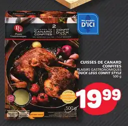 Marché Bonichoix PLAISIRS GASTRONOMIQUES DUCK LEGS CONFIT STYLE offer