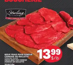 Marché Bonichoix STERLING SILVER FRESH BEEF FOR CHINESE FONDUE offer