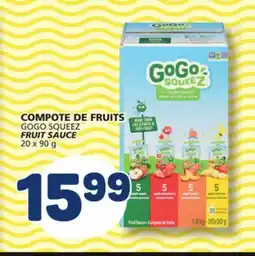 Marché Bonichoix GOGO SQUEEZ FRUIT SAUCE offer