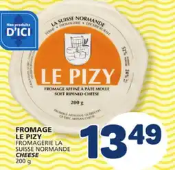 Marché Bonichoix LE PIZY FROMAGERIE LA SUISSE NORMANDE CHEESE offer