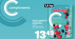 Marché Bonichoix COMPLIMENTS FROZEN FRUIT offer