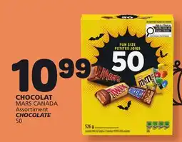 Marché Bonichoix MARS CANADA CHOCOLATE offer