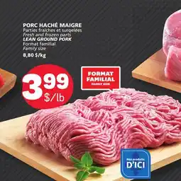 Marché Bonichoix LEAN GROUND PORK offer