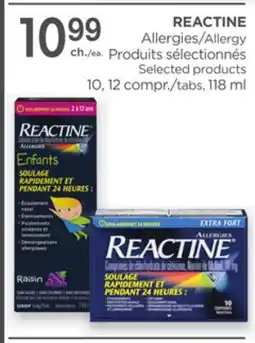 Proxim REACTINE Allergy offer