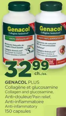 Proxim GENACOL PLUS Collagen and glucosamine, Pain relief, Anti-infammatory offer