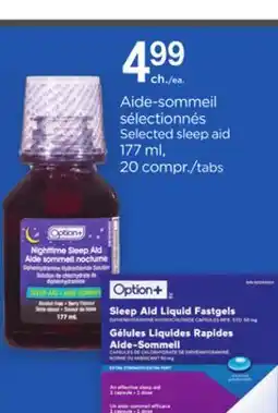 Proxim OPTION+ Selected sleep aid offer