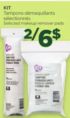 Proxim KIT Selected makeup remover pads offer