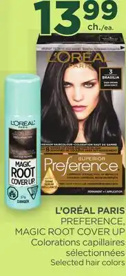 Proxim L'ORÉAL PARIS PREFERENCE, MAGIC ROOT COVER UP Selected hair colors offer