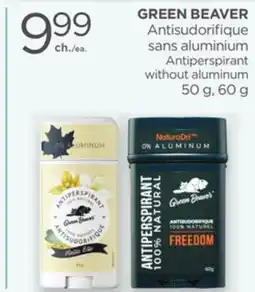 Proxim GREEN BEAVER Antiperspirant without aluminum/Antisudorifique sans aluminium offer