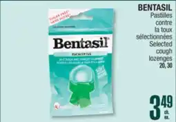 Jean Coutu BENTASIL Selected cough lozenges offer