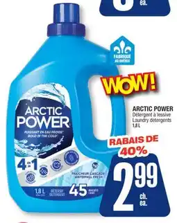 Jean Coutu ARCTIC POWER Laundry detergents offer