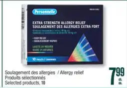 Jean Coutu PERSONNELLE Allergy relief offer