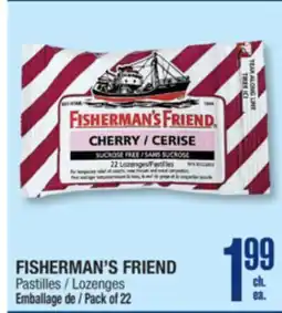 Jean Coutu FISHERMAN'S FRIEND Lozenges offer