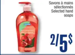 Jean Coutu PERSONNELLE Selected hand soaps offer