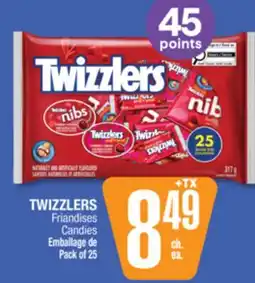 Jean Coutu TWIZZLERS Candies offer