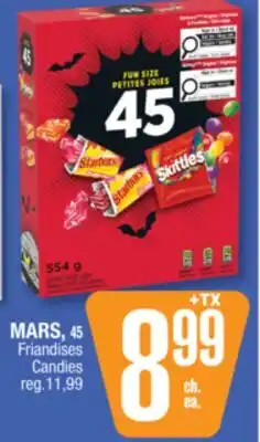 Jean Coutu MARS, 45 Candies offer