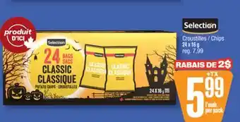 Jean Coutu SELECTION Chips offer
