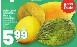 Metro MELON CANARI, SANTA CLAUS, HAMI OU LEMON DROP | MELON offer