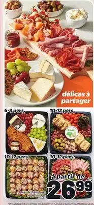 Metro PLATEAU DE CHARCUTERIES OU DE FROMAGES offer