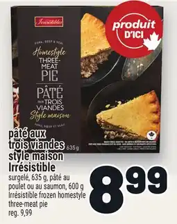 Metro PÂTÉ AUX TROIS VIANDES STYLE MAISON IRRÉSISTIBLE offer