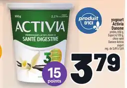 Metro YOGOURT ACTIVIA DANONE | DANONE ACTIVIA YOGURT offer