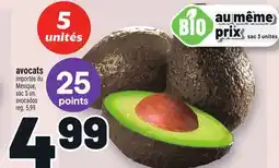 Metro AVOCATS | AVOCADOS offer