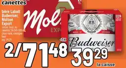 Metro BIÈRE LABATT BUDWEISER,MOLSON EXPORT | BEER offer