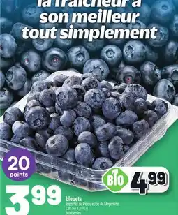 Metro BLEUETS | BLUEBERRIES offer