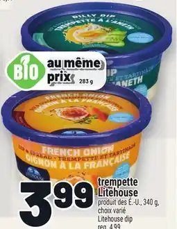 Metro TREMPETTE LITEHOUSE | LITEHOUSE DIP offer