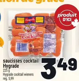 Metro SAUCISSES COCKTAIL HYGRADE offer