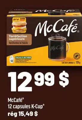 Metro MCCAFÉ K-CUP offer