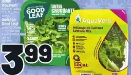 Metro LAITUE AQUAVERTI , MÉLANGE GOOD LEAF offer