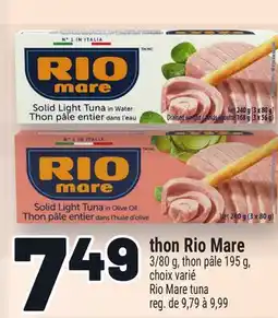 Metro THON RIO MARE | RIO MARE TUNA offer