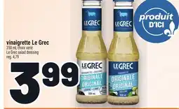 Metro VINAIGRETTE LE GREC | LE GREC SALAD DRESSING offer