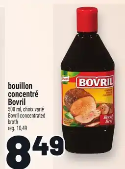 Metro BOUILLON CONCENTRE BORVIL | CONCENTRATED BROTH offer