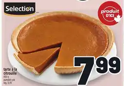 Metro TARTE À LA CITROUILLE SELECTION | SELECTION PUMPKIN PIE offer