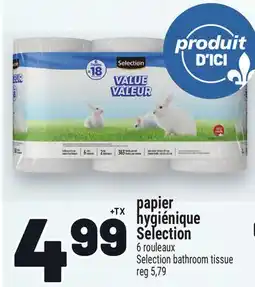 Metro PAPIER HYGIÉNIQUE SELECTION | SELECTION BATHROOM TISSUE offer