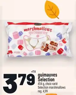 Metro GUIMAUVES SELECTION | SELECTION MARSHMALLOWS offer