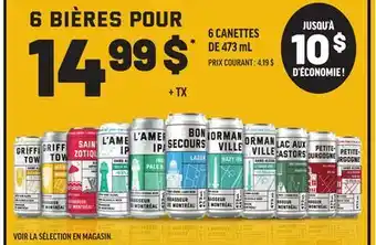 Metro 6 CANETTES DE 473 ML offer