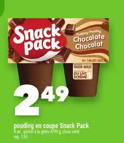 Marche Ami POUDING EN COUPE SNACK PACK offer