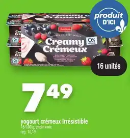 Marche Ami YOGOURT CRÉMEUX IRRÉSISTIBLE offer
