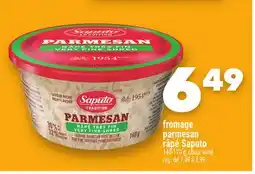 Marche Ami FROMAGE PARMESAN RÂPÉ SAPUTO offer