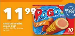 Marche Ami SAUCISSES ENROBÉES DE PÂTE POGO offer