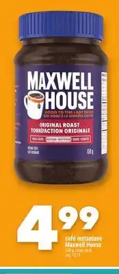 Marche Ami Café instantané Maxwell House offer