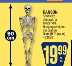 Jean Coutu DANSON Hanging skeleton decoration offer