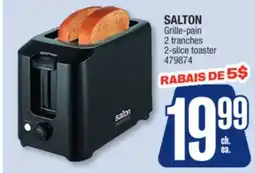 Jean Coutu SALTON 2-slice toaster offer