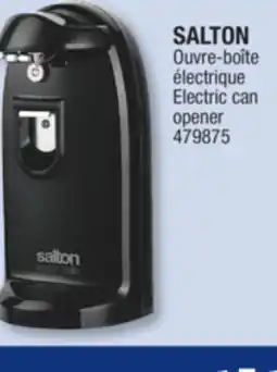 Jean Coutu SALTON Electric can opener offer