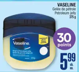 Jean Coutu VASELINE Petroleum jelly offer