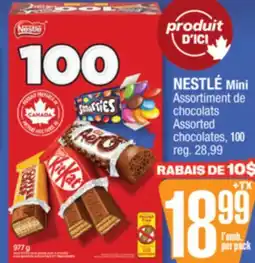 Jean Coutu NESTLÉ Mini Assorted chocolates offer